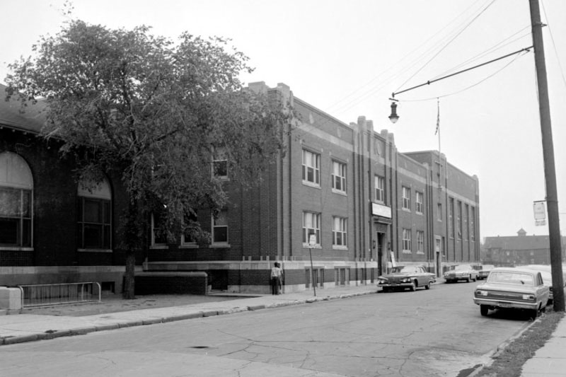 The Brewster-Wheeler Center in the 1960's.